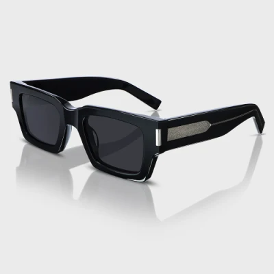 Yeetian uomini Donne nuovi occhiali da sole in acetato quadrato di moda Unisex rettangle