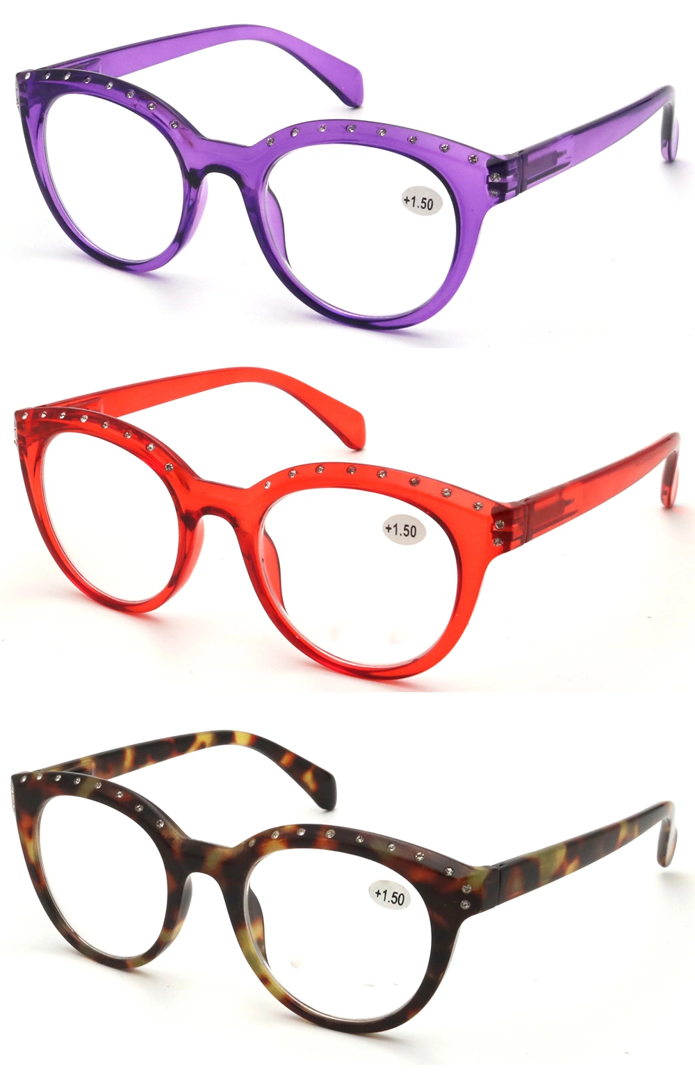 Ienjoy Beautify Cat Eye Logo Italy Design Reading Glasses
