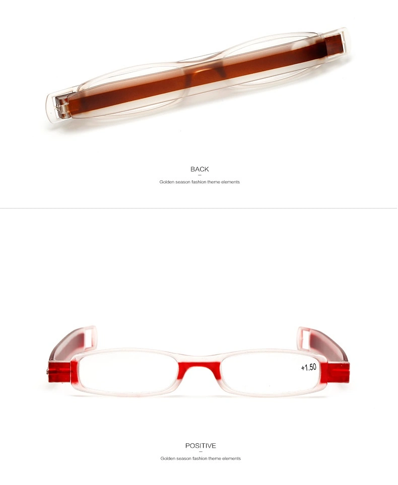 2020 Folding Design Cheap Promotion Style Ce Plastic Reading Glasses