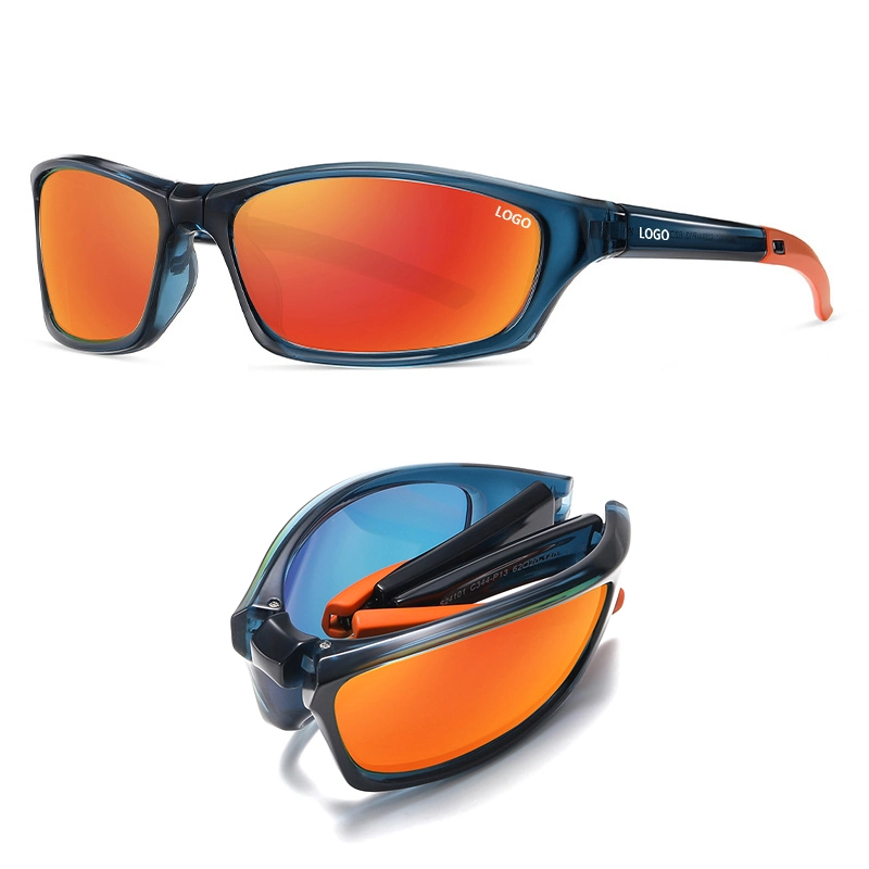 Factory Wholesale Outdoor Fishing Driving Polarized Sun Glasses Blue Light Blocking Shades Eyewear Famous Brands Designer Custom Sport Sunglasses