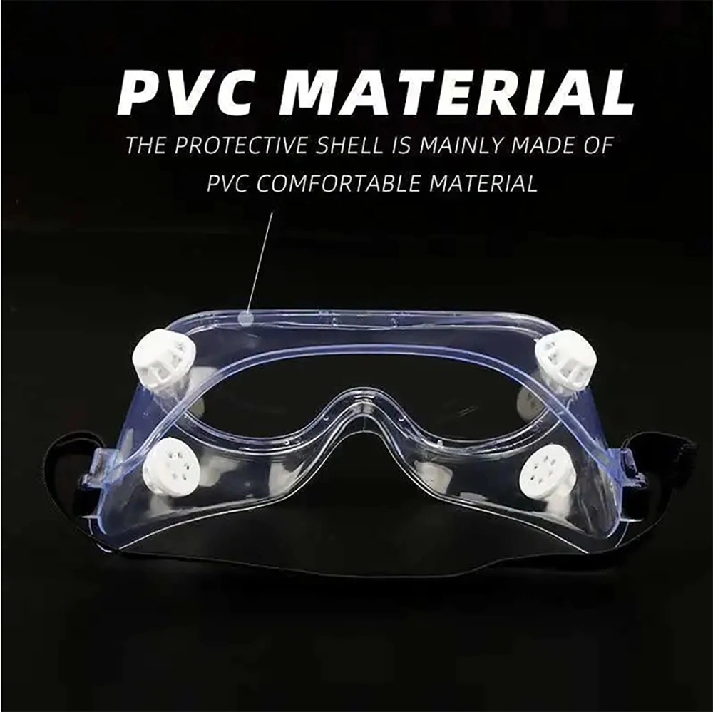 Personal Industril Reusable Spray Proof Saliva Safety Glasses Protective Eyeglasses