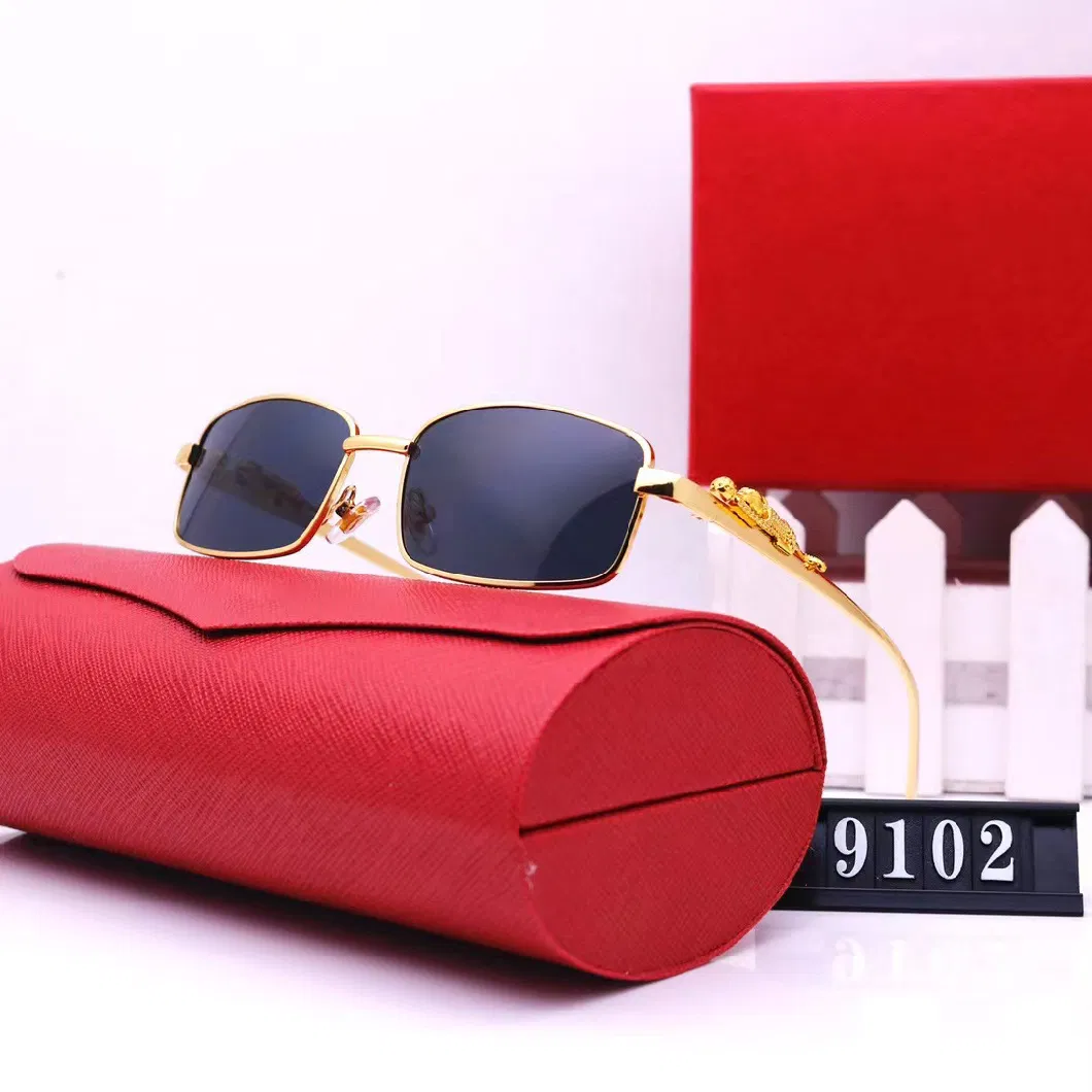 2024 Men Women Fashion Rimless Luxury Brand Sun Glasses Designer Sunglasses Style