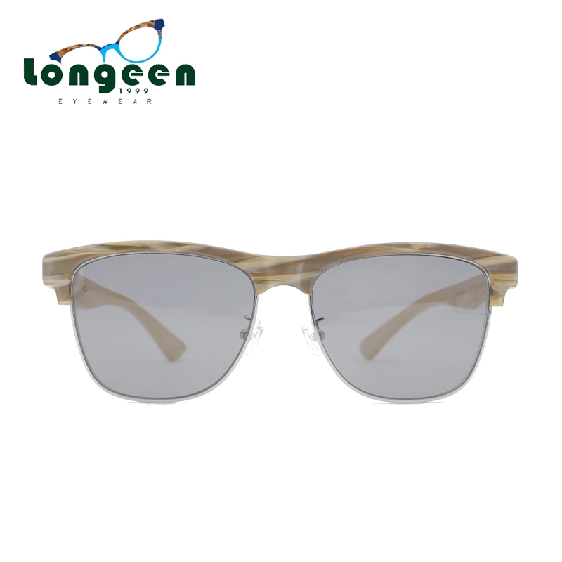 Fashion Luxury Brand Cr39 Sun Glasses for Men Driving Square High Acetate Sunglasses