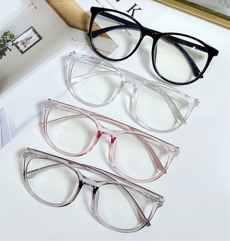 New Quality Large Frame Glasses Fashion Computer Anti Blue Light Eyeglasses