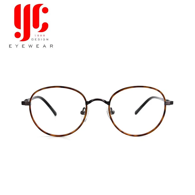 Popular Tortoise Vintage Round Big Frame Unisex Eyeglasses Optical Reading Glasses