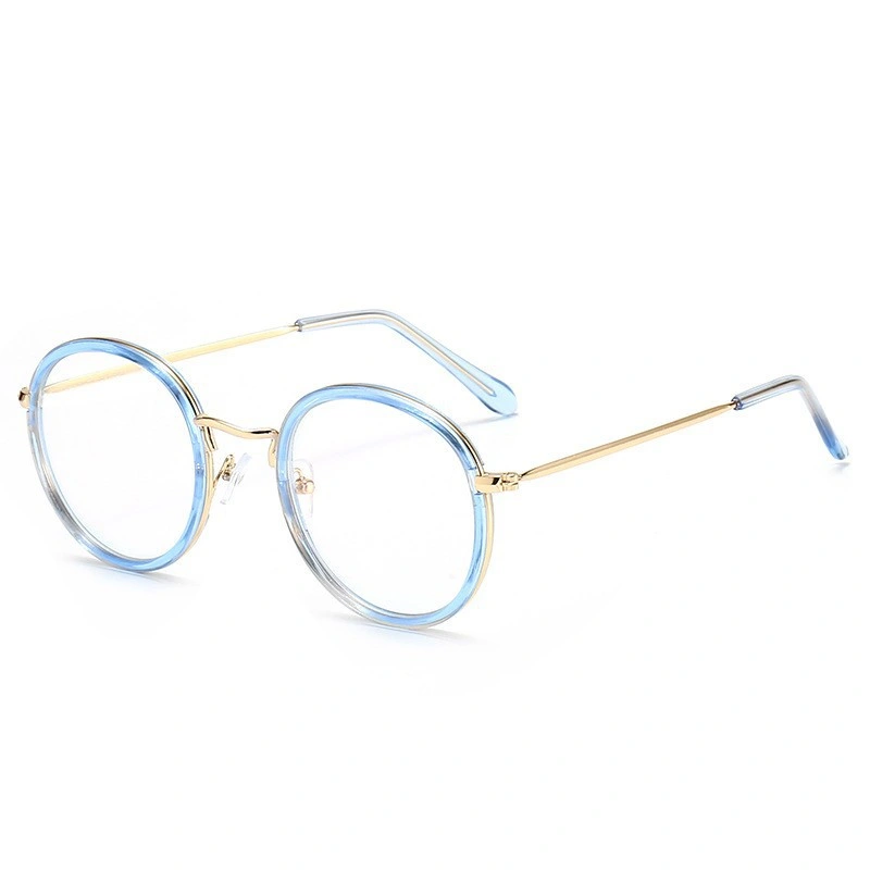 Comfortable Alloy Frame UV400 HD Silicone Pad Anti Blue Light Reading Glasses
