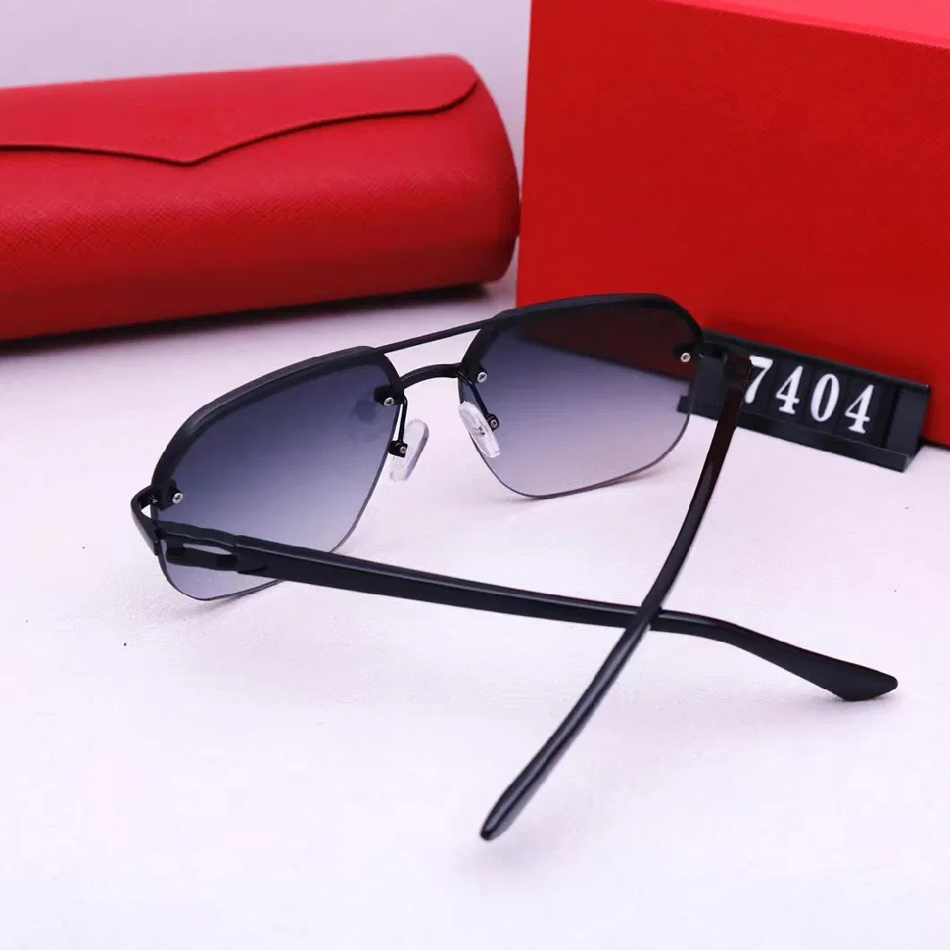 New Square Sunglasses Elegant Ladies Retro Decoration Luxury Men Gradient Glasses Shades