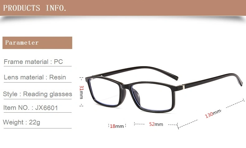 Automatic Zoom Reading Glasses Fashion Reading Glasses Anti-Blue Light Reading Glasses New Reading Glasses