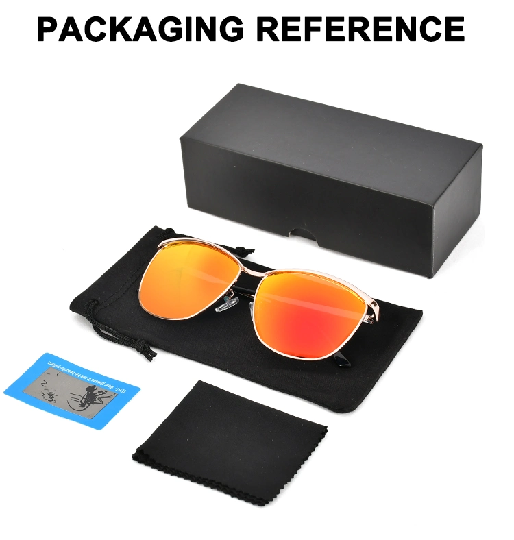 Luxury Brand Designer Sunglasses Men Vintage Metal Small Thin Face Sun Glasses