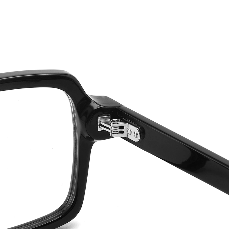 Myopia Spectacle Acetate Square Unisex Rts Prescription Eyeglass Frame