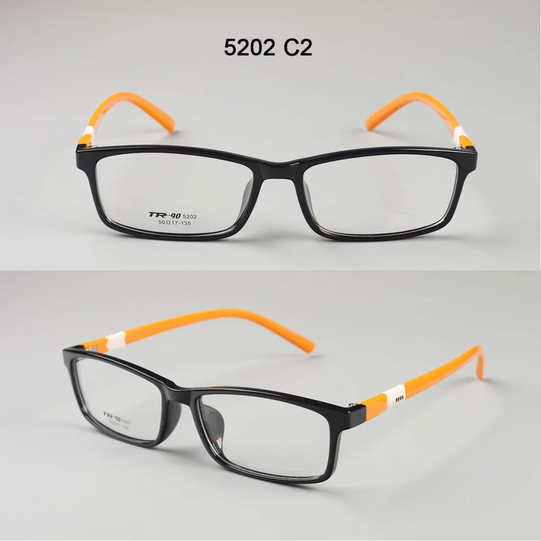 Tr90 Myopia Optical Glasses Frame Men Women Square Myopic Eyeglasses