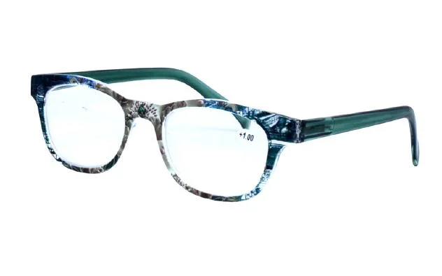 Contrast Color Rectangular Clear Lens Woman Plastic Computer Eyeglasses Optical Frame