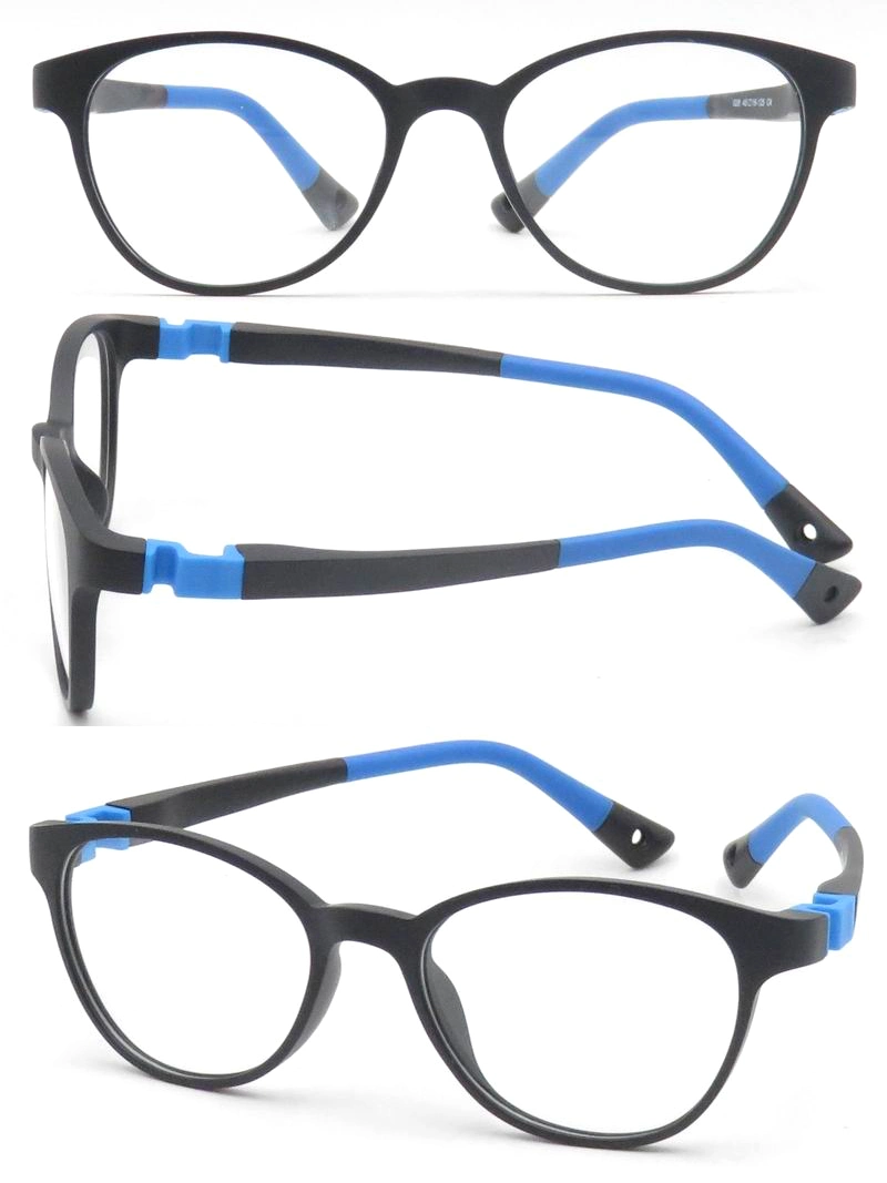 Kids Safety Anti Blue Blocking Tr90 Glasses Frames Eyeglasses for Kids