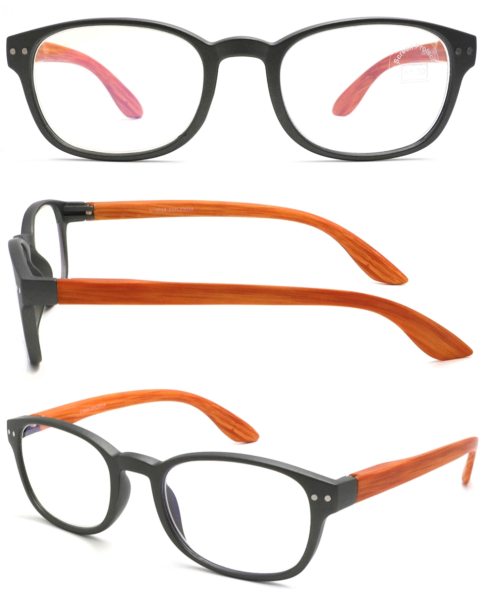 Wholesale Custom Presbyopic Plastic Cheap PC Promotion Custom Reading Glasses