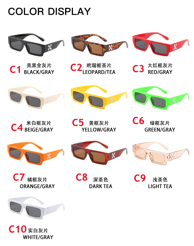 New Sport Punk Hip Hop Y2K Women Men Designer Fashion Sunglasses