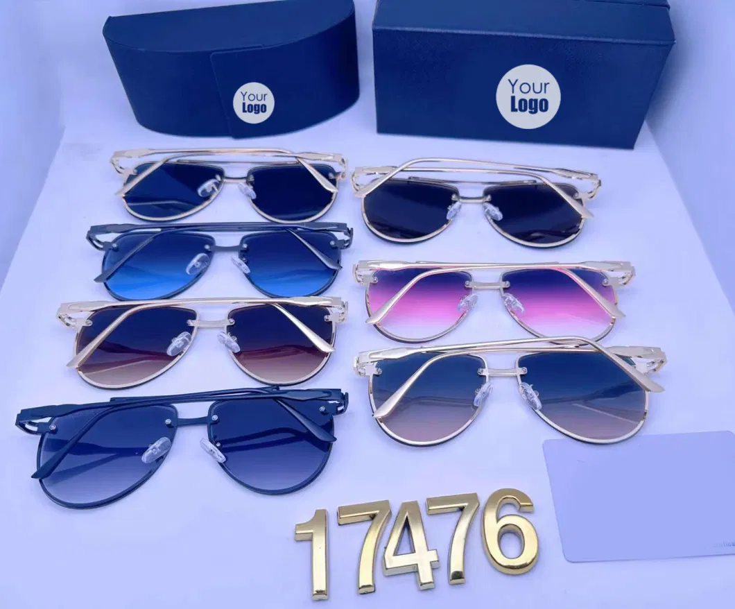 Stylish Design Small Retro Luxury Fashion Show The Same Type Sunglasses for Women and Men