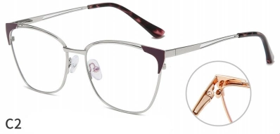 Classic Cat Eye Shape Frame in Excellent Design Adjustable Nose Pad Spring Hinge Stock Women Eyeglasses