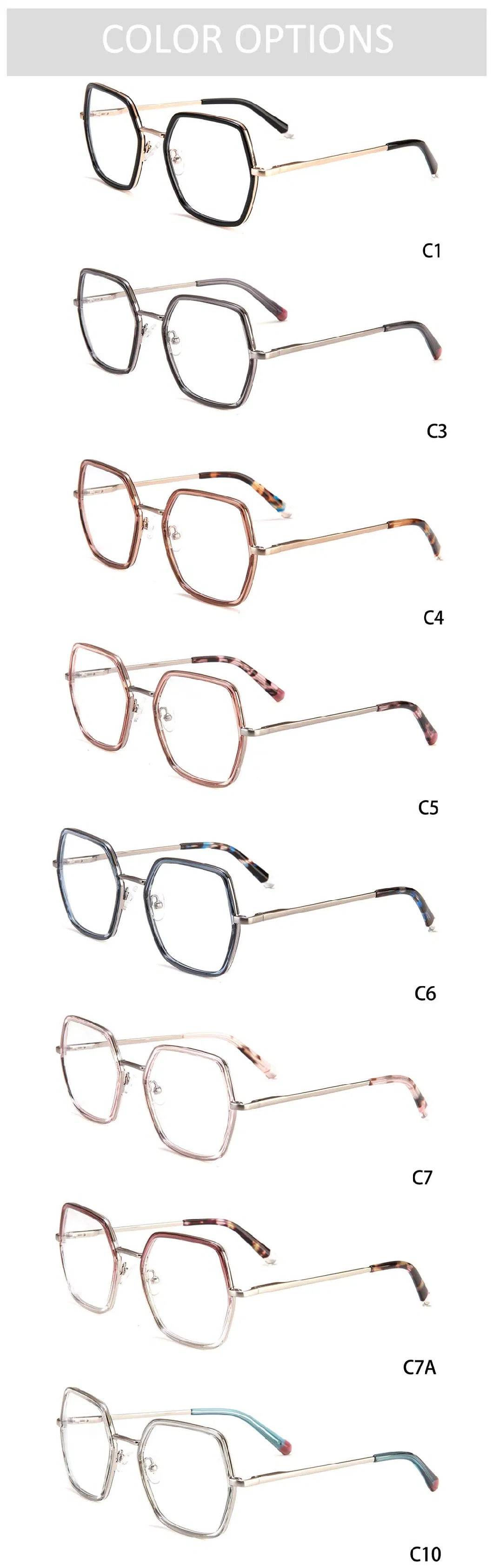 Gd New Trend Glasses Frame Metal Women Eyewear Optical Beautiful Glasses Frames