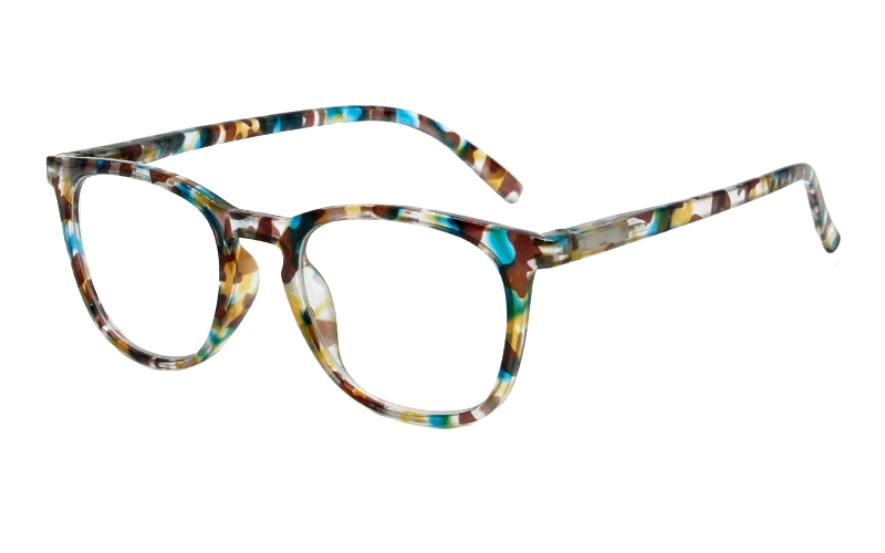 Exquisite Polychrome Tortoise Shell Round Spring Hinge Trendy Bluk Reading Glasses