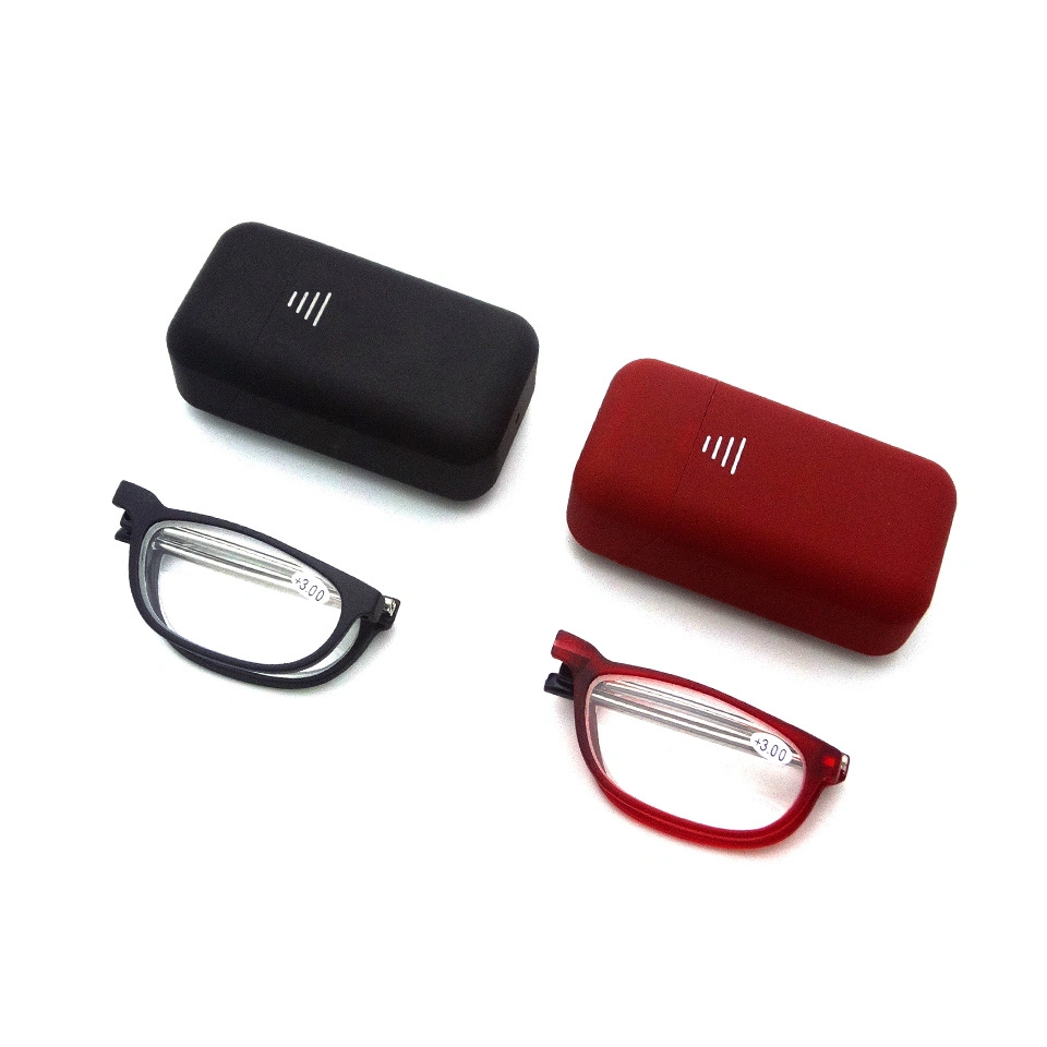 Unique Adjustable Wholesale Folding Tr90 Reading Glasses with Case