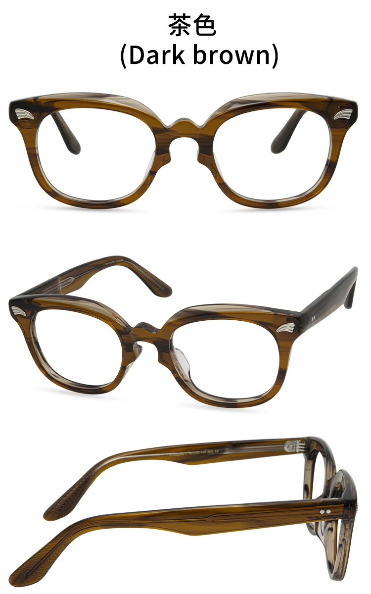 High Quality Women&prime;s Acetate Cat Eye Frame Optical Glasses