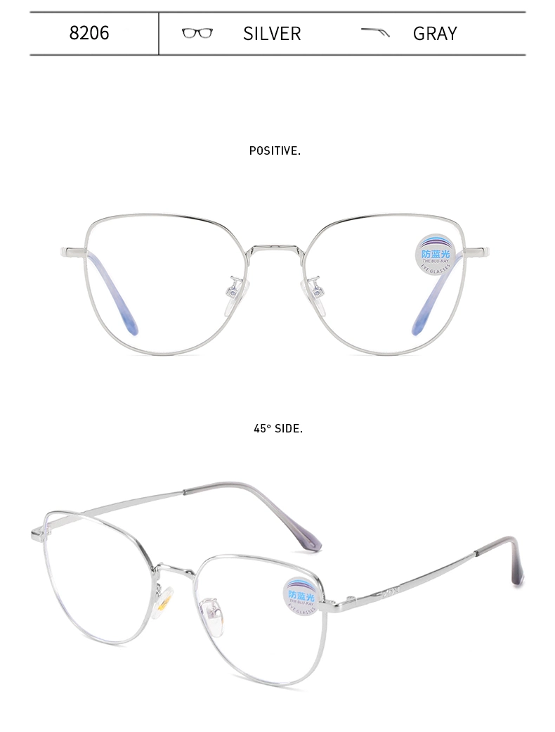 Factory Wholesale Own Design Cp Glasses Frame with Spring Hinge Eyewear for Fashion Woman