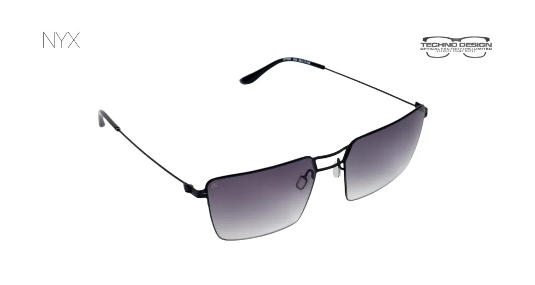 Nyx Ultralight Titanium Designer Mens Sunglasses