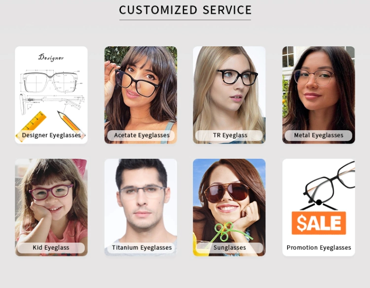 High Quality Premium Designer Acetate Prescription Optical Glasses Frames