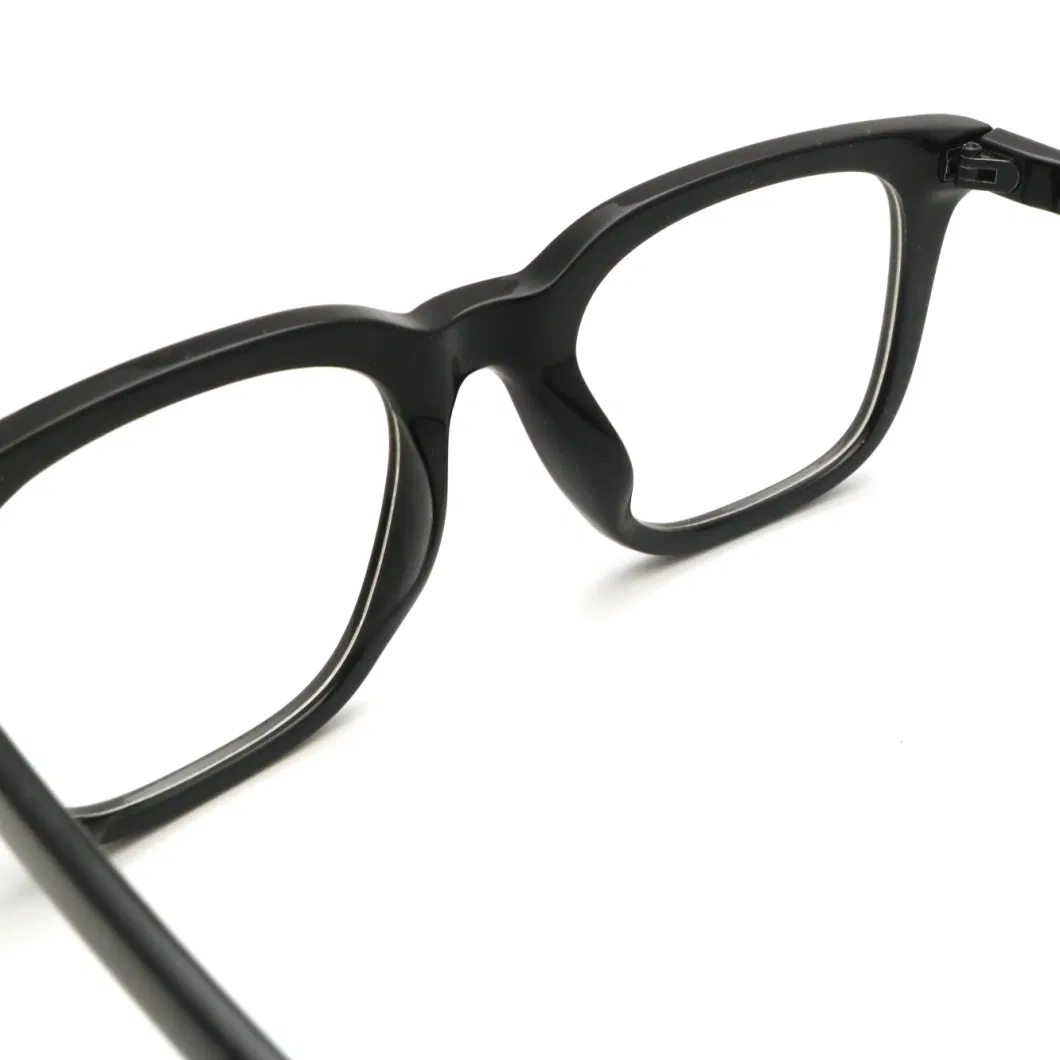 2023 Classic Retro Square PC Lens Eyeglass Frame Trendy Women Plastic Optical Frames