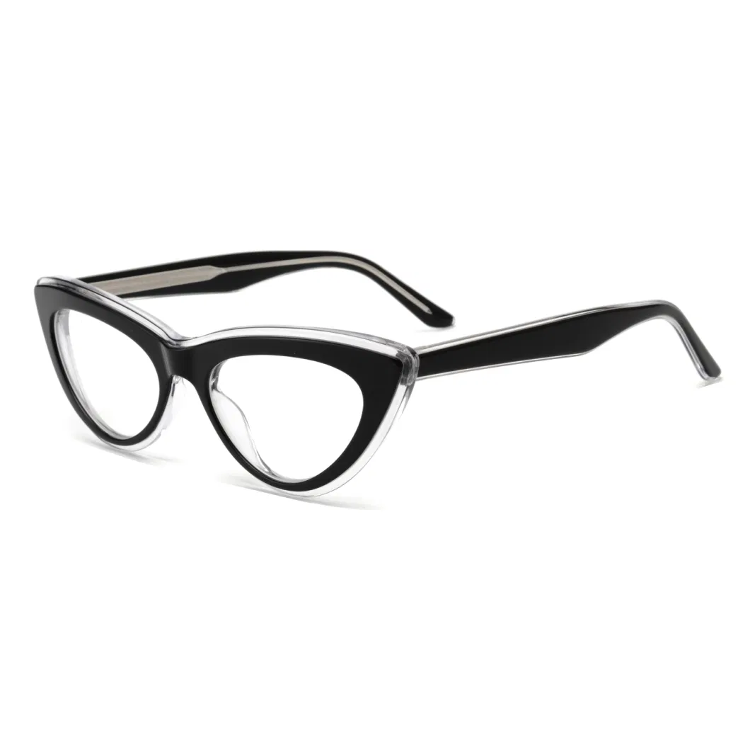 Wholesale High Quality New Cat Eye Shape Eyeglasses Computer Optical Frame Eyewear Anti Blue Light Blocking Reading Glasses