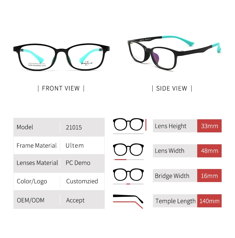 Hot Selling Optical Frame Eyeglasses Optical Frames for Kids Glasses