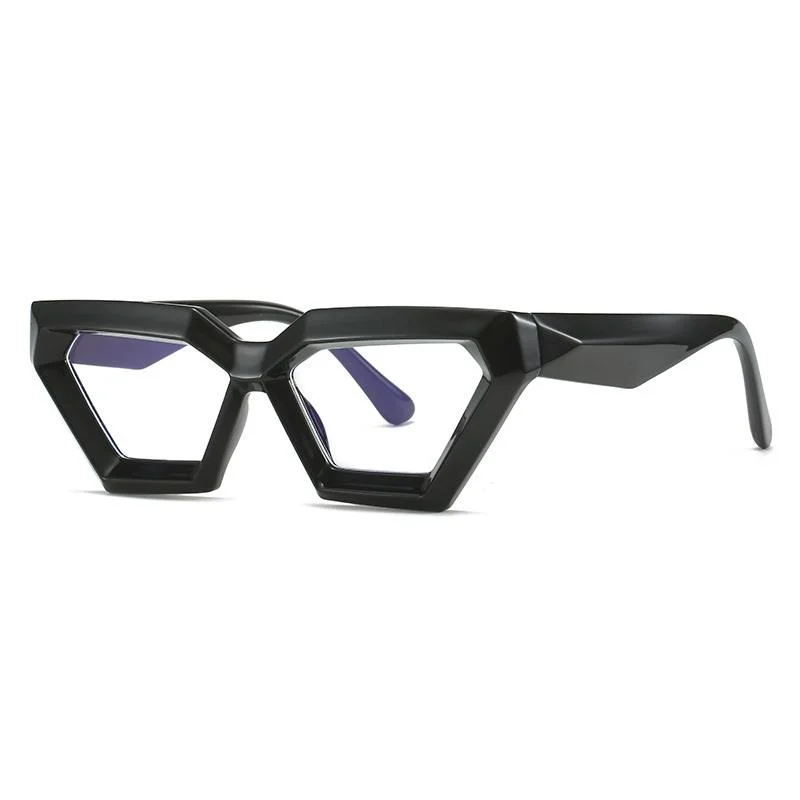 Fashion Thick Frame Cat Eye Glasses Frame Blue Light Blocking Glasses