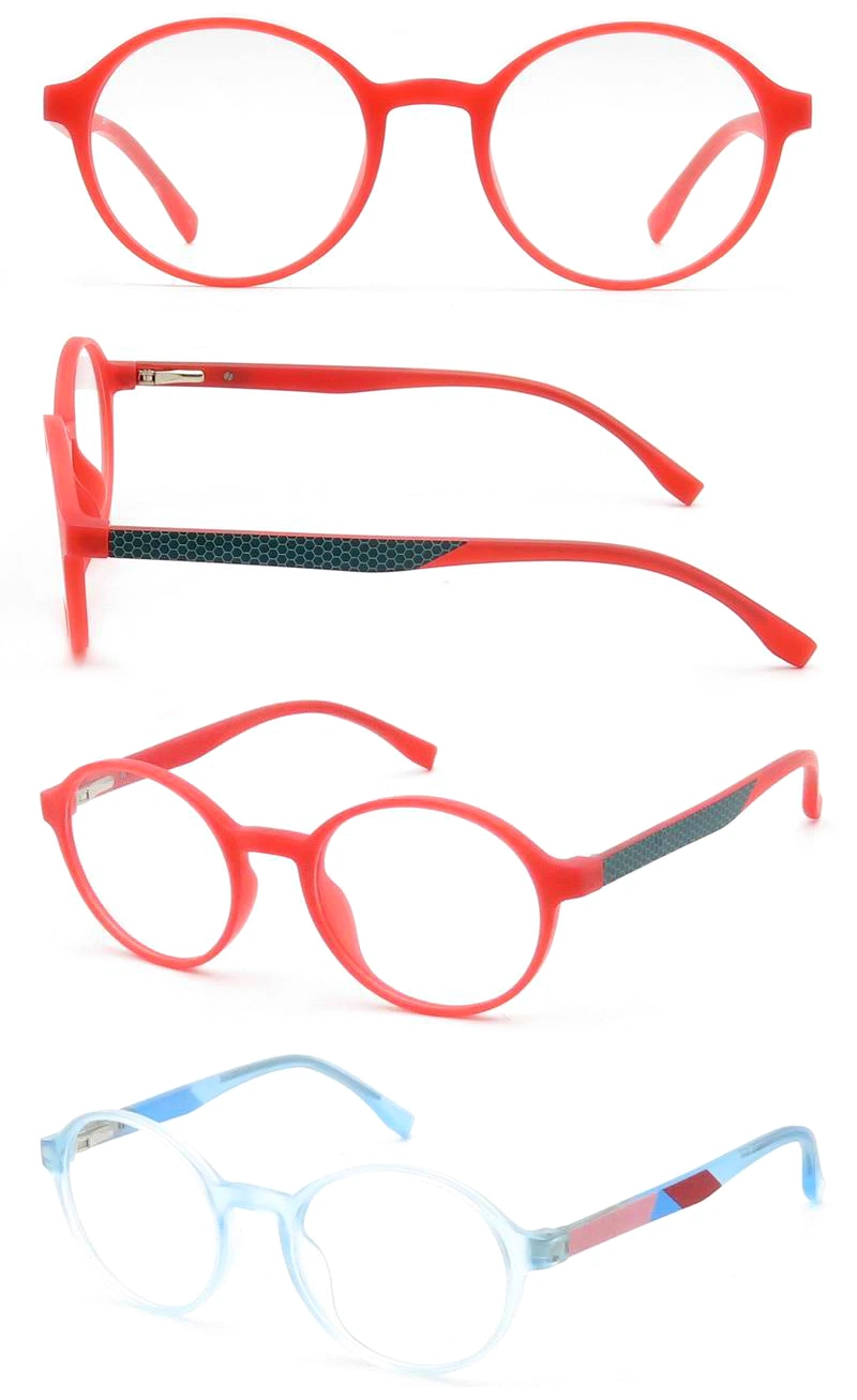 Kids Anti-Blue Light Glass Frame Rubber Eyewear Eye Protection Glasses for Blocking Computer Kids