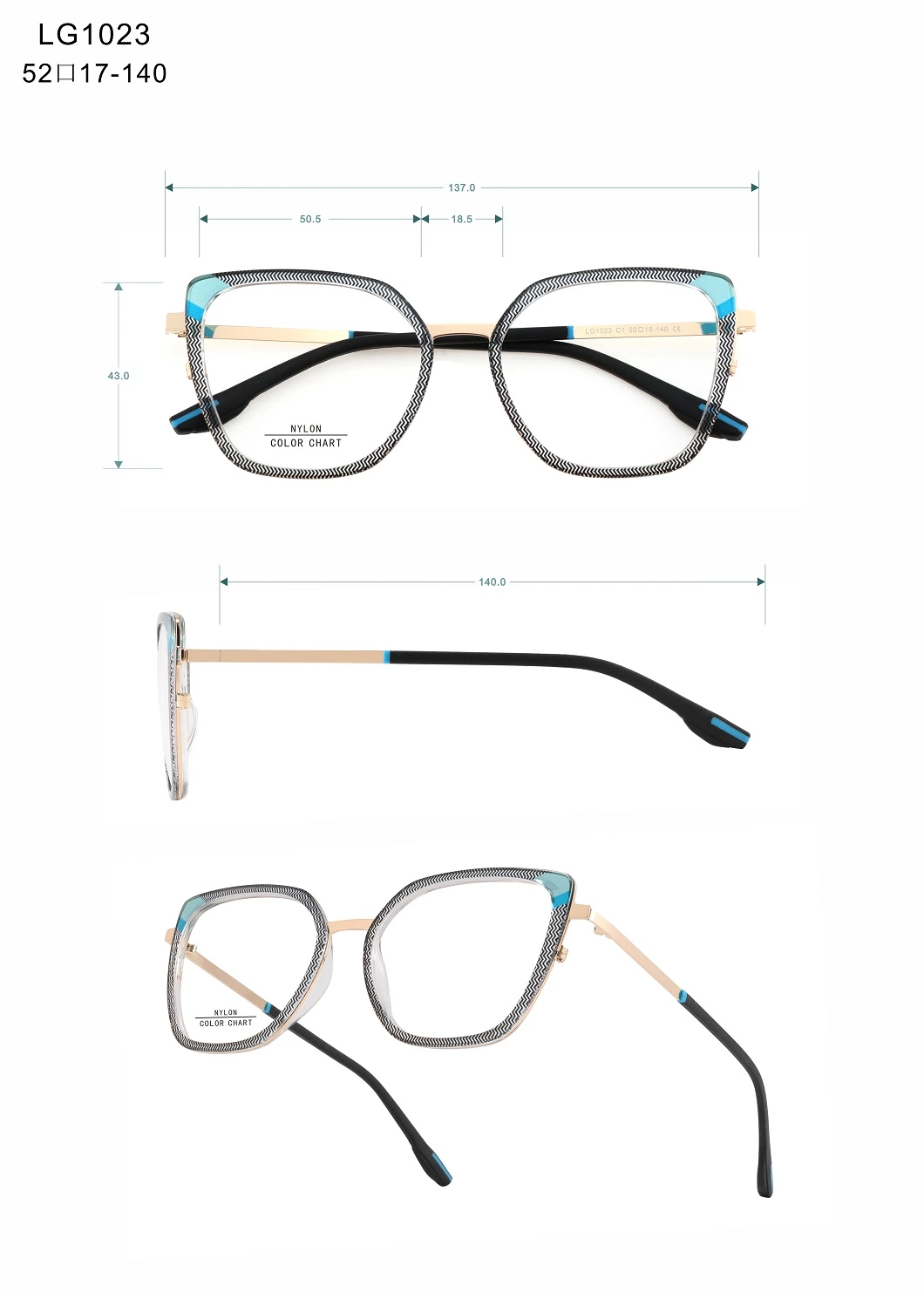 Best Selling Optical Eyeglass for Tr90 with High Quality