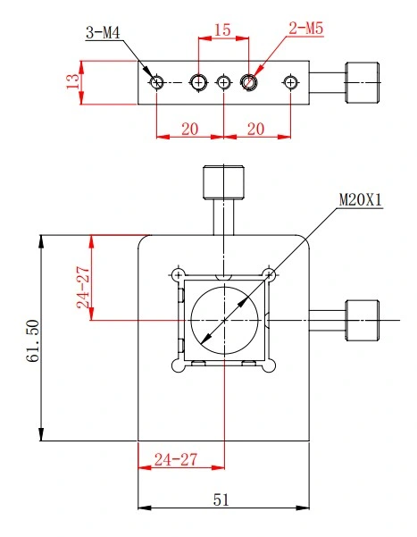 Wholesale Factory Price Xy Optical Pinhole Adjustable Mounts for Lab Test Lslb2