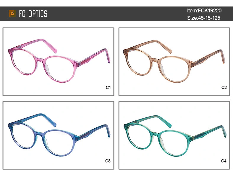 Eco Friendly Children Anti Blue Acetate Optical Eye Glasses