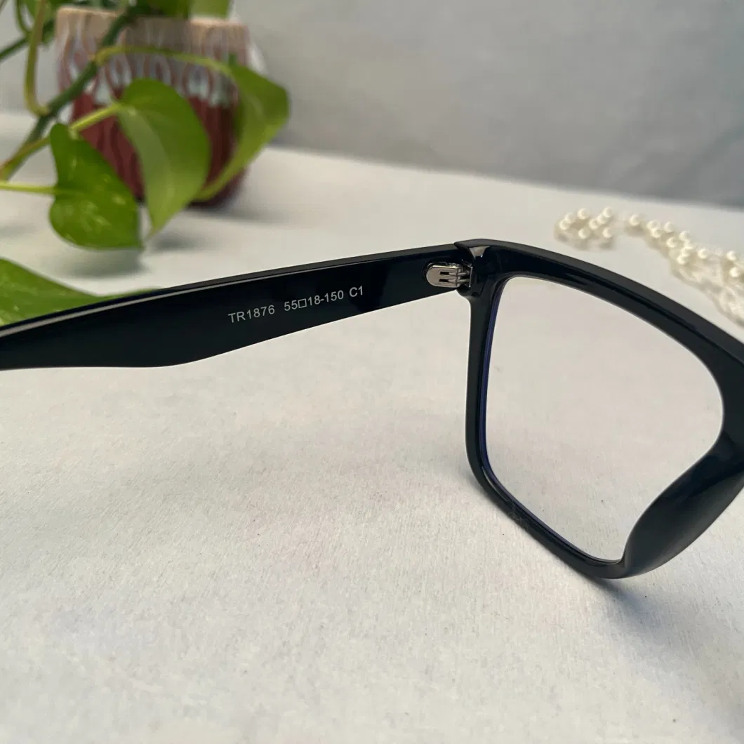 New Design Tr90 Unisex Retro Square Optical Frame for Eyewears