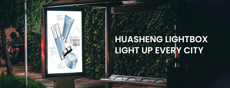 Huasheng Solar Energy LED Light Road Sign Board Aluminium Sign Solar LED Sign Lights