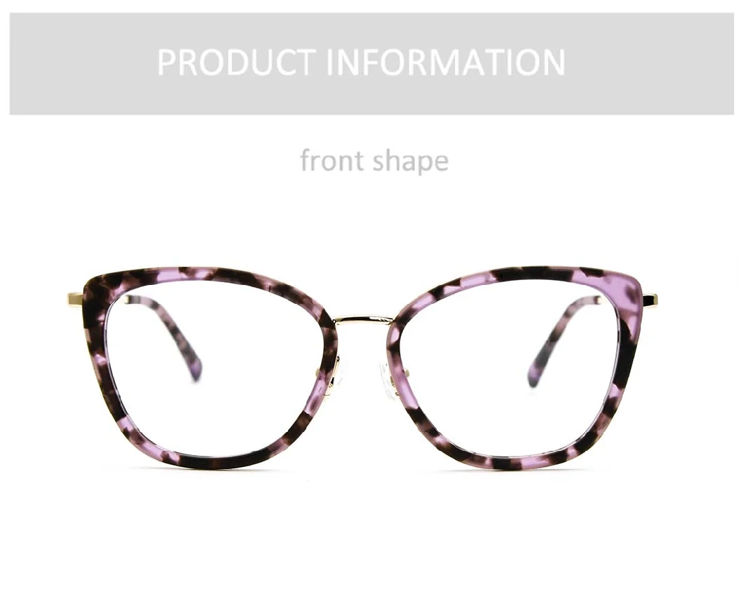 Women Acetate Eye Glasses Optica Cat Glasses Wholesale Reading Glasses