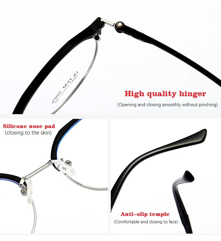 2020 New Designer Ultralight Flexible Eyewear Frame Plastic Steel Optical Anti Blue Light Glasses Eyeglasses Spectacle Frames