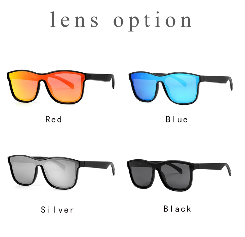 Fashion Polarized Smart Glasses with Blue Light Protection and Wireless Audio Call