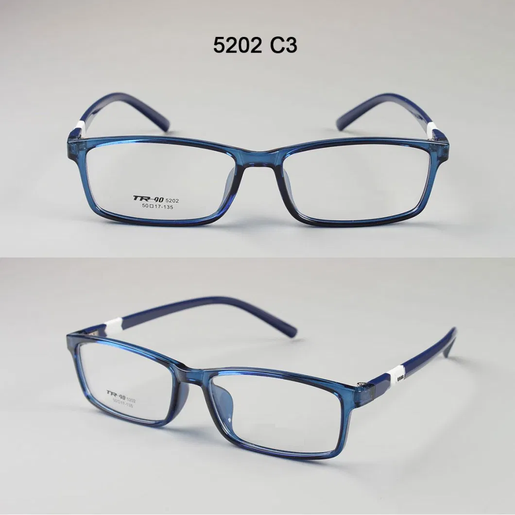 Tr90 Myopia Optical Glasses Frame Men Women Square Myopic Eyeglasses