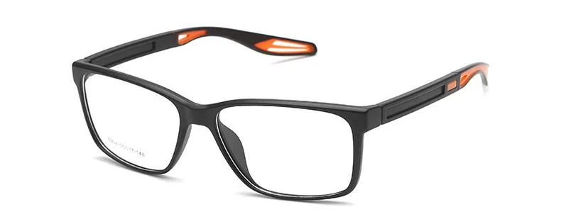 2023 New Fashion Tr90 Material Eyeglasses Can Be Equipped with Myopia Removable Temples Sports Glasses