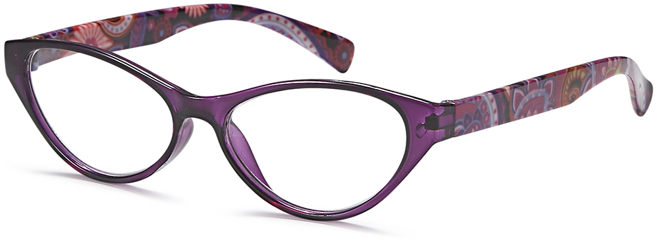 Fashion Frame Hot Sale PC Cat Eye Reading Glasses for Ladies (WRP804012)