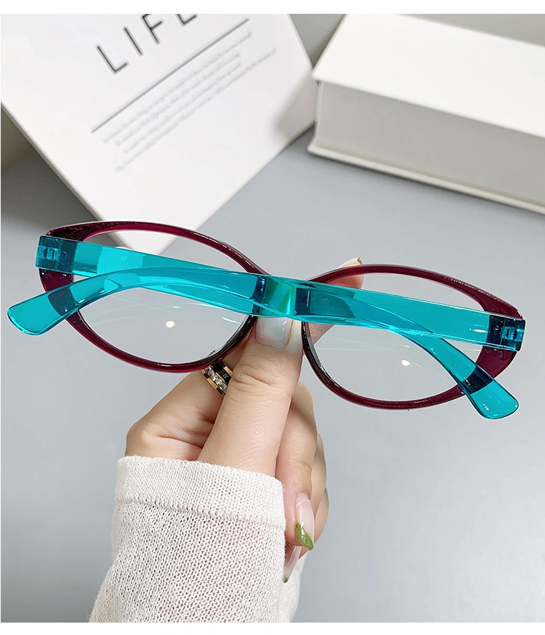 New Fashion Custom Logo High Quality UV400 Anti Blue Light Reading Glasses