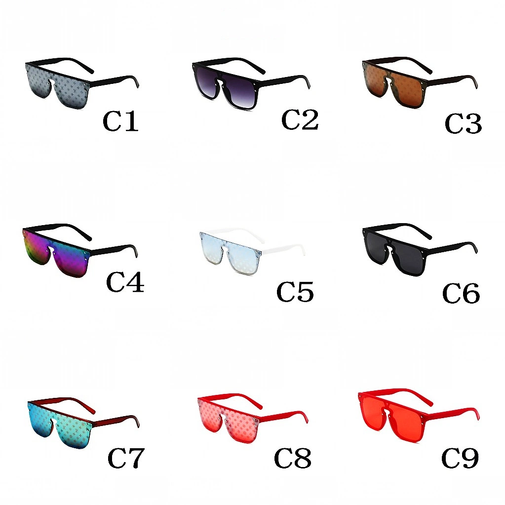 Flate Top Fashion Luxury Top Brands L and V Style Sunglasses
