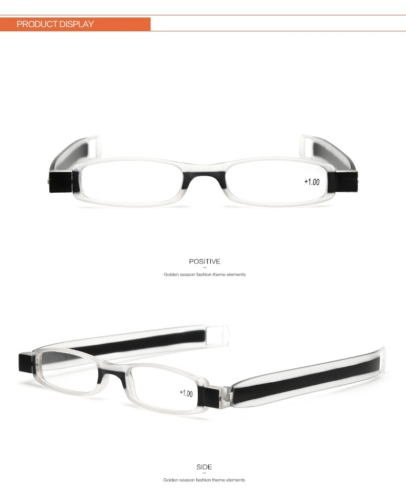 2020 Folding Design Cheap Promotion Style Ce Plastic Reading Glasses