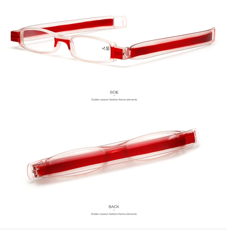 2020 Folding Design Cheap Promotion Style Ce Plastic Reading Glasses