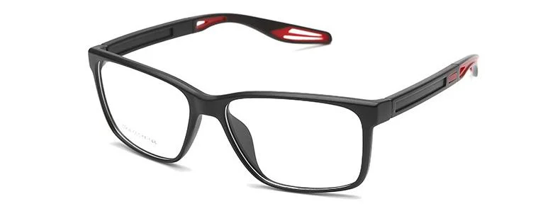 2023 New Fashion Tr90 Material Eyeglasses Can Be Equipped with Myopia Removable Temples Sports Glasses