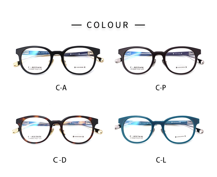High Quality Premium Designer Acetate Prescription Optical Glasses Frames